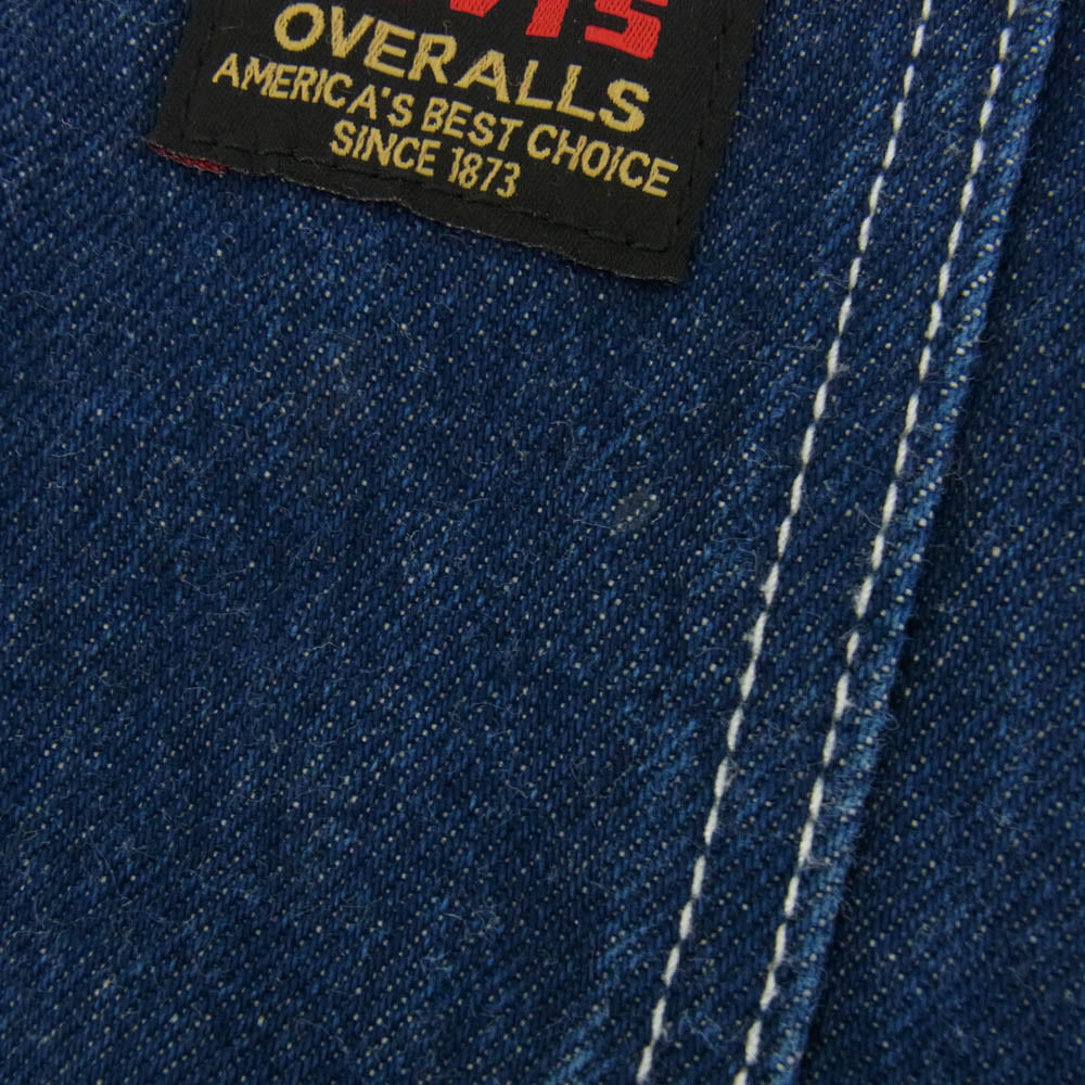 Levi's リーバイス PC9-79107-0000 オーバーオール インディゴ インディゴブルー系 M【中古】
