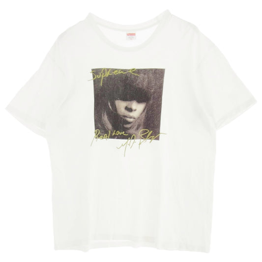 Supreme シュプリーム 19AW Mary J Blige Tee メアリー ブライジ 半袖 Tシャツ ホワイト系 XL【中古】