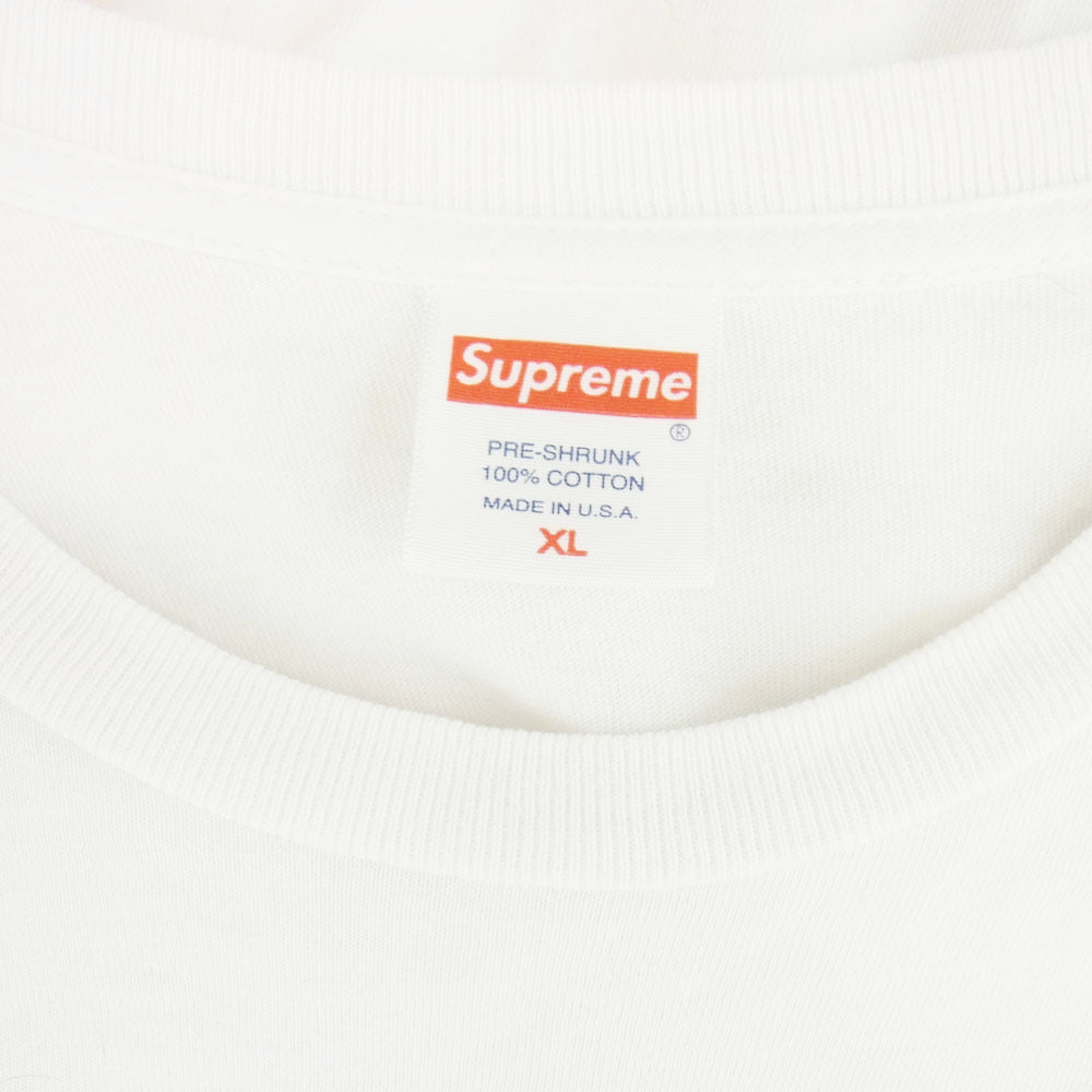 Supreme シュプリーム 19AW Mary J Blige Tee メアリー ブライジ 半袖 Tシャツ ホワイト系 XL【中古】