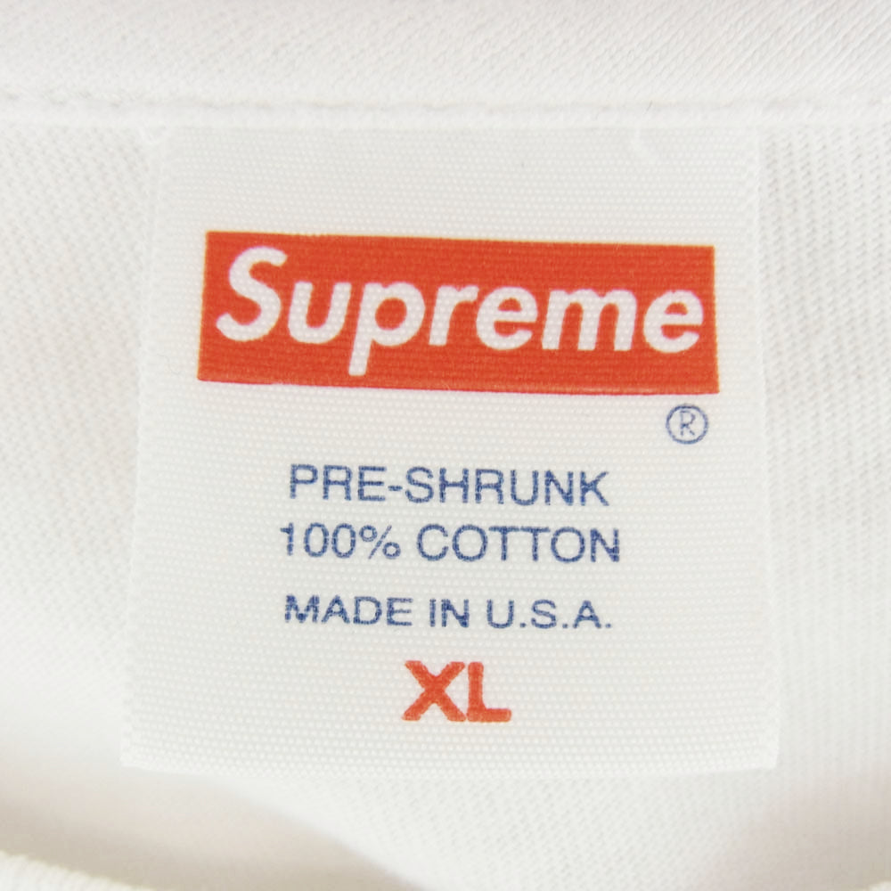 Supreme シュプリーム 19AW Mary J Blige Tee メアリー ブライジ 半袖 Tシャツ ホワイト系 XL【中古】