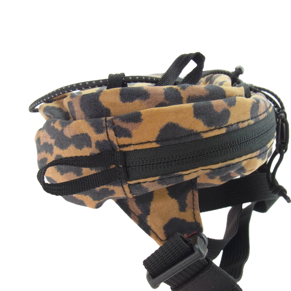 Supreme シュプリーム 20AW CORDURA コーデュラ Waist Bag 2.5L Leopard レオパード ウエスト バッグ ブラウン系 ブラック系【中古】