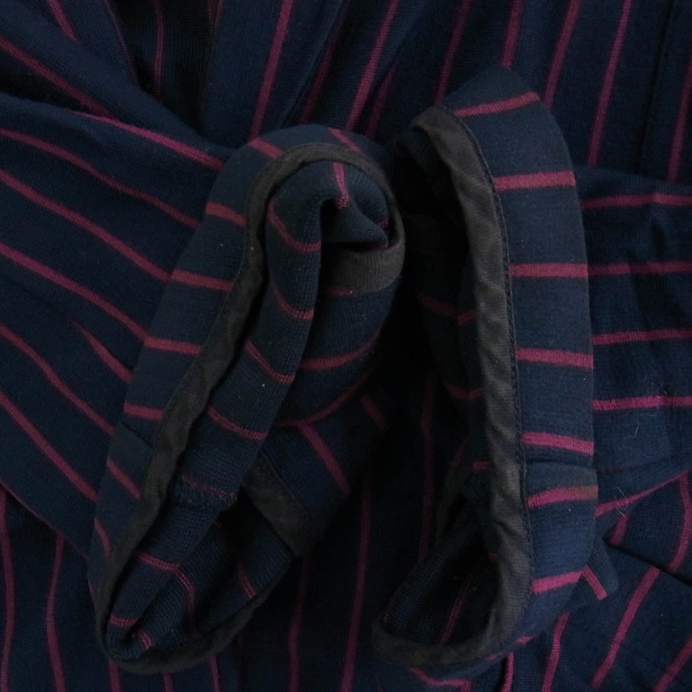 HYSTERIC GLAMOUR ヒステリックグラマー ストライプ セットアップ ネイビー系 上：M　下：S【中古】