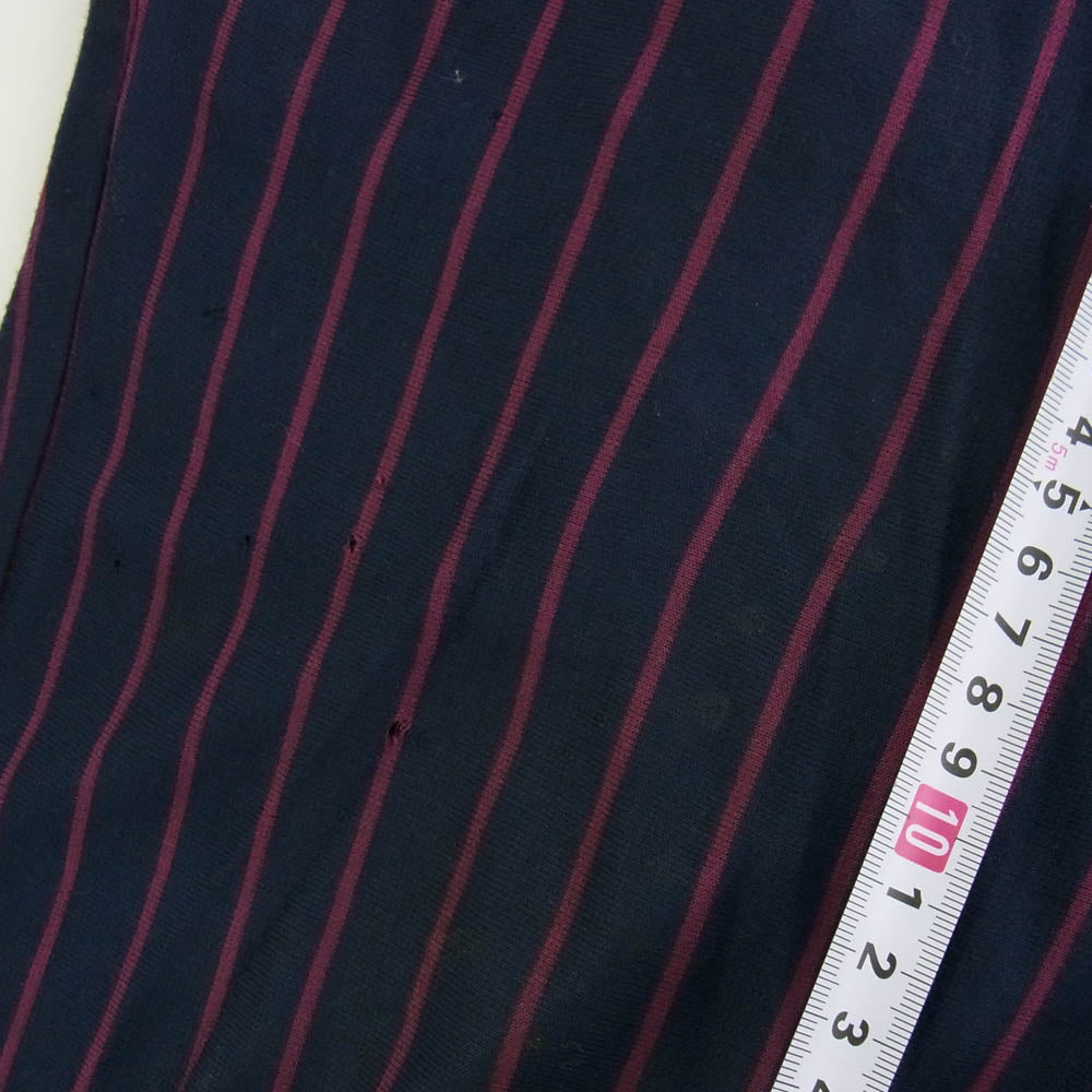 HYSTERIC GLAMOUR ヒステリックグラマー ストライプ セットアップ ネイビー系 上：M　下：S【中古】