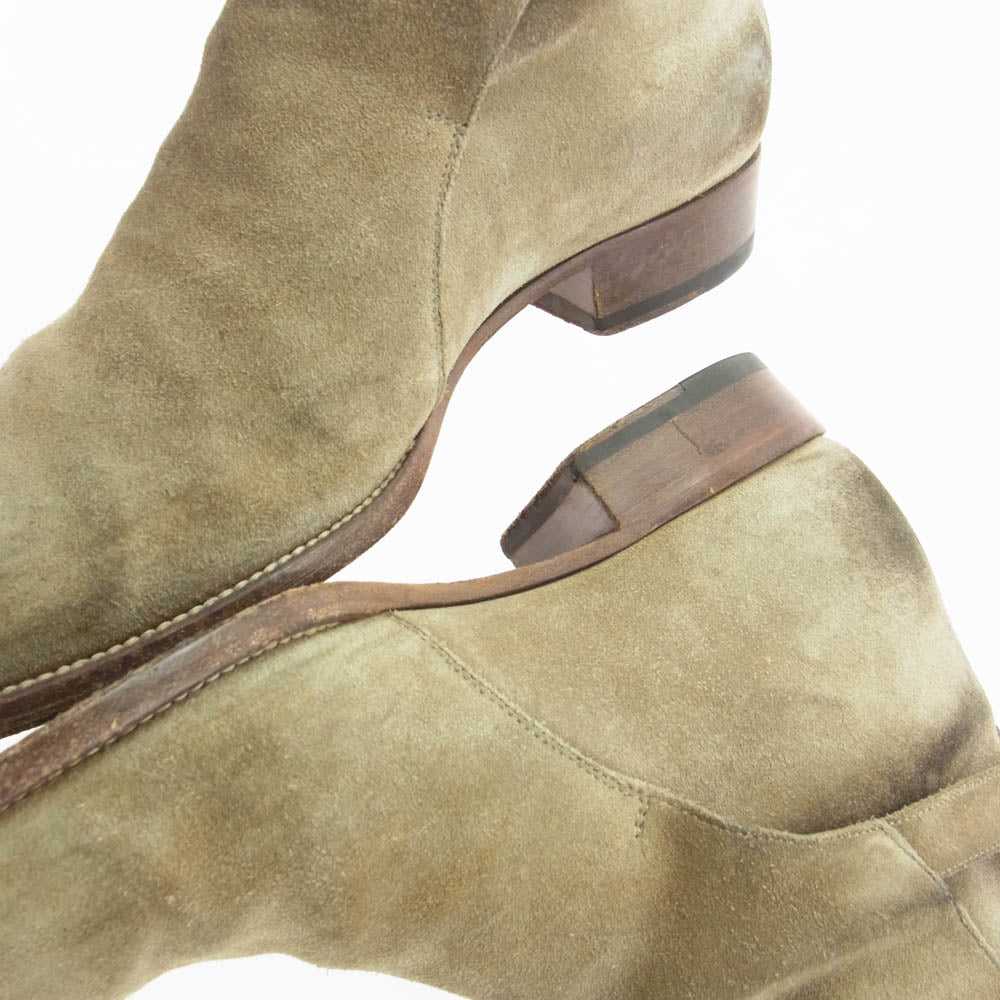 SAINT LAURENT サンローラン 498372 BT300 9870 WYATT 30 JODHPUR BOOTS ワイアット ジョッパーズ アンクル ブーツ ライトブラウン系 41.5【中古】