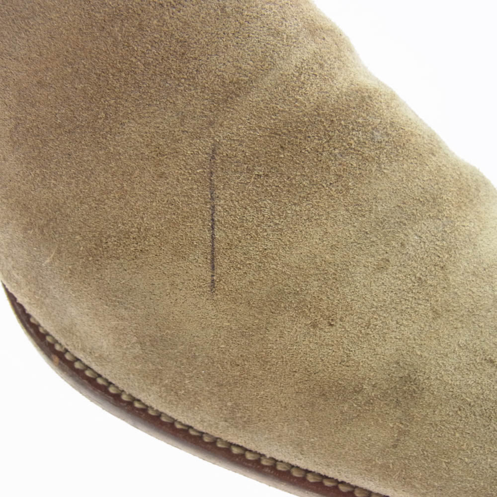 SAINT LAURENT サンローラン 498372 BT300 9870 WYATT 30 JODHPUR BOOTS ワイアット ジョッパーズ アンクル ブーツ ライトブラウン系 41.5【中古】