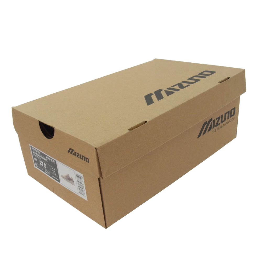 Mizuno ミズノ D1GG240201 IL BISONTE イルビゾンテ別注 SKY MEDAL スカイ メダル ローカット スニーカー ベージュ系 グレー系 27cm【中古】