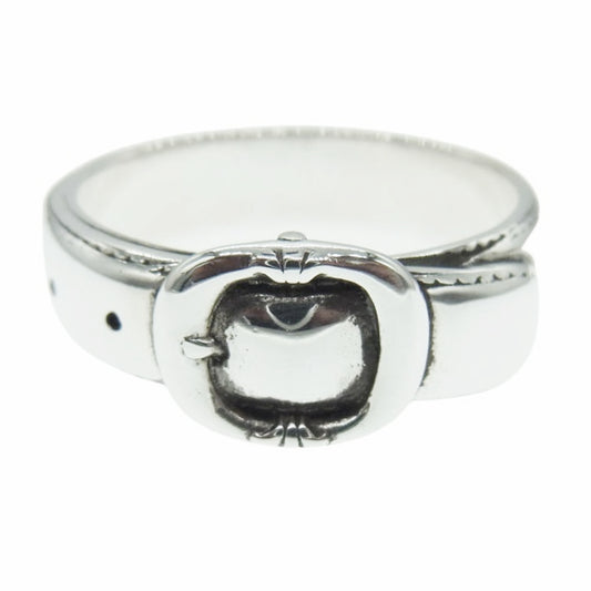 CHROME HEARTS クロムハーツ（原本無） 伊勢丹新宿店購入時レシート原本付属 BELTED GUNSLINGER SM ガンスリンガー ベルテッド リング シルバー系 21.5号【極上美品】【中古】