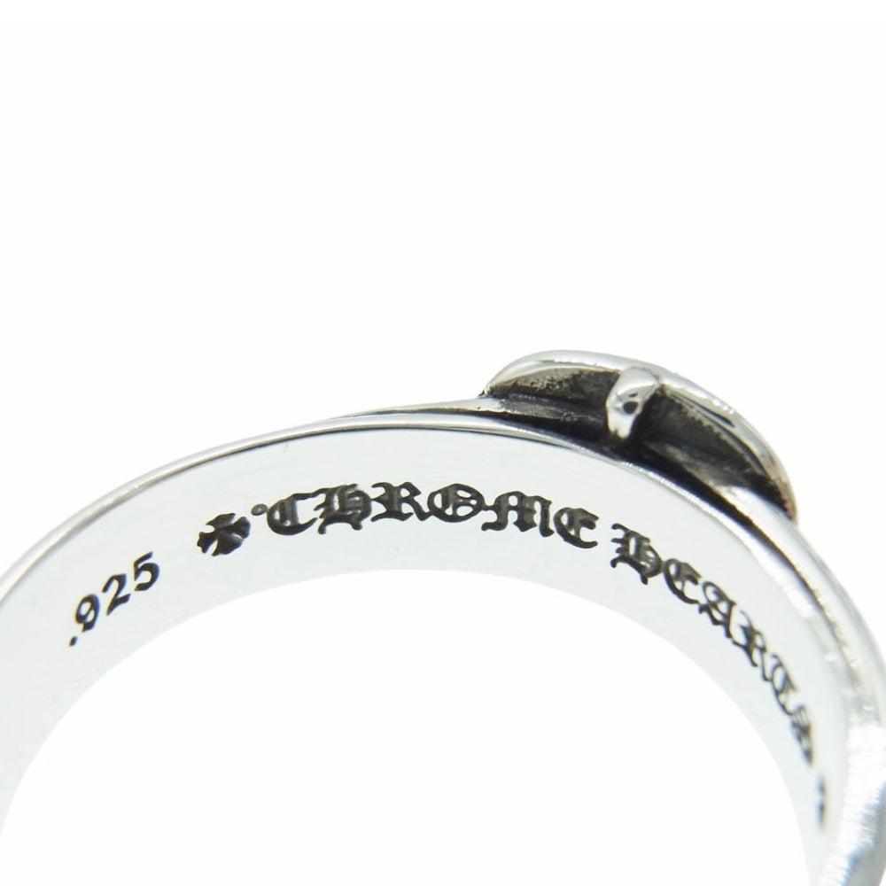 CHROME HEARTS クロムハーツ（原本無） 伊勢丹新宿店購入時レシート原本付属 BELTED GUNSLINGER SM ガンスリンガー ベルテッド リング シルバー系 21.5号【極上美品】【中古】