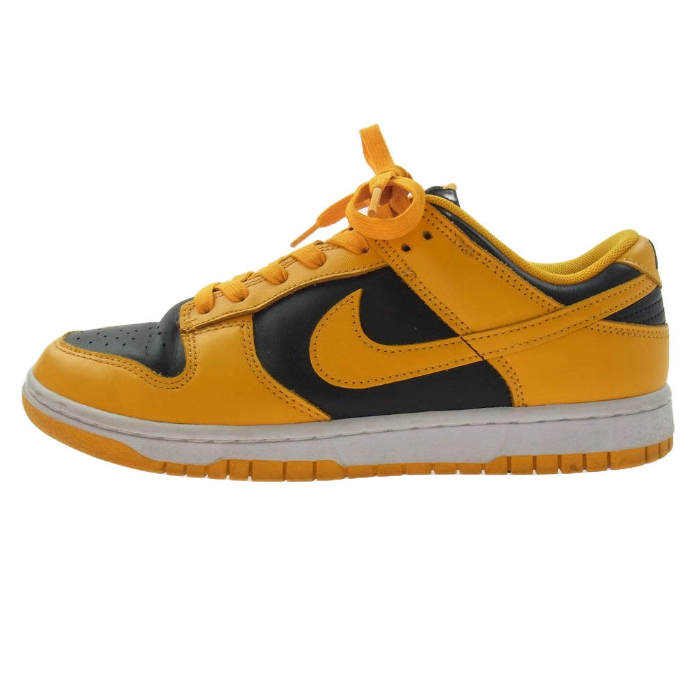 NIKE ナイキ DD1391-004 Dunk Low Championship Goldenrod ダンク ロー イエロー系 ブラック系 26.5cm【中古】