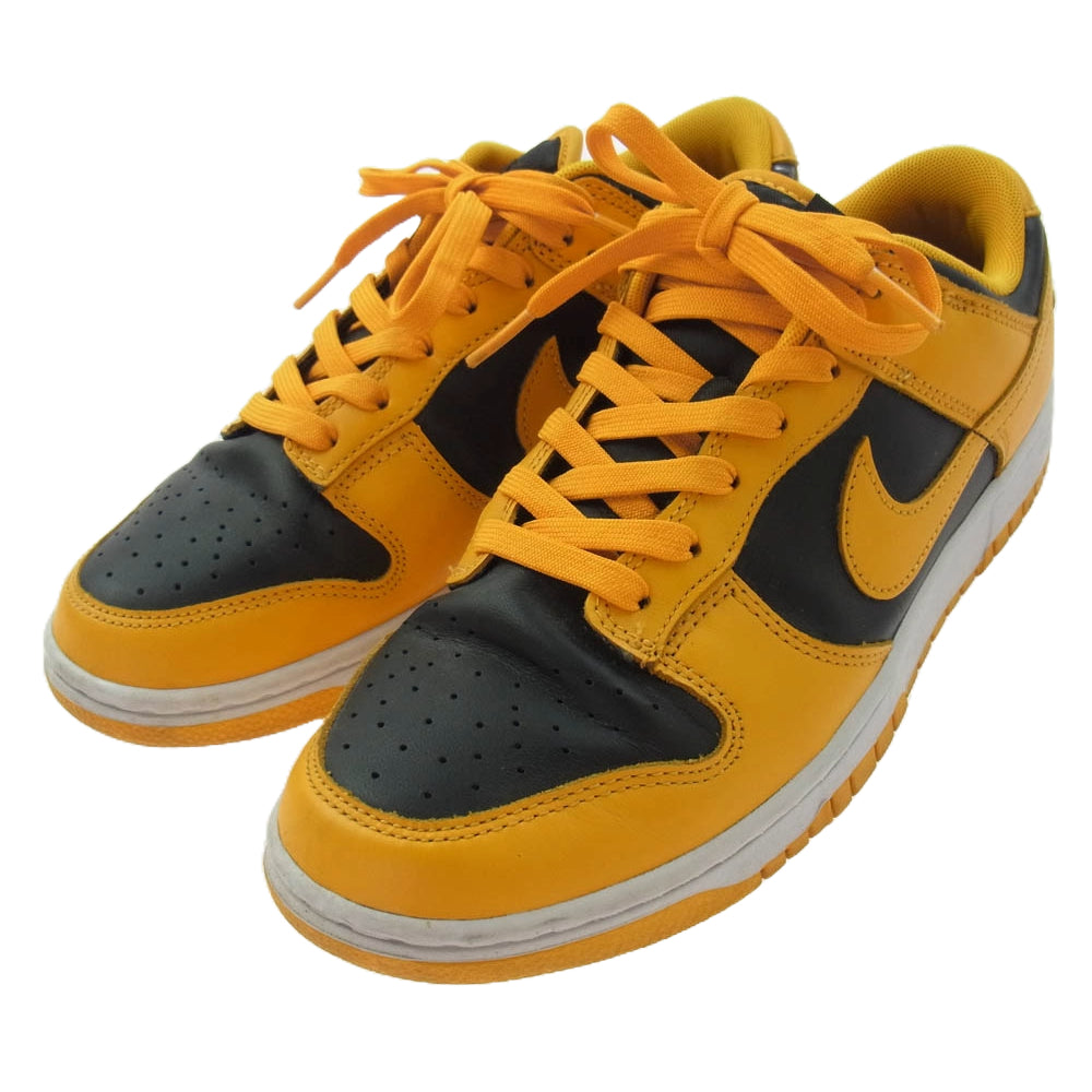 NIKE ナイキ DD1391-004 Dunk Low Championship Goldenrod ダンク ロー イエロー系 ブラック系 26.5cm【中古】