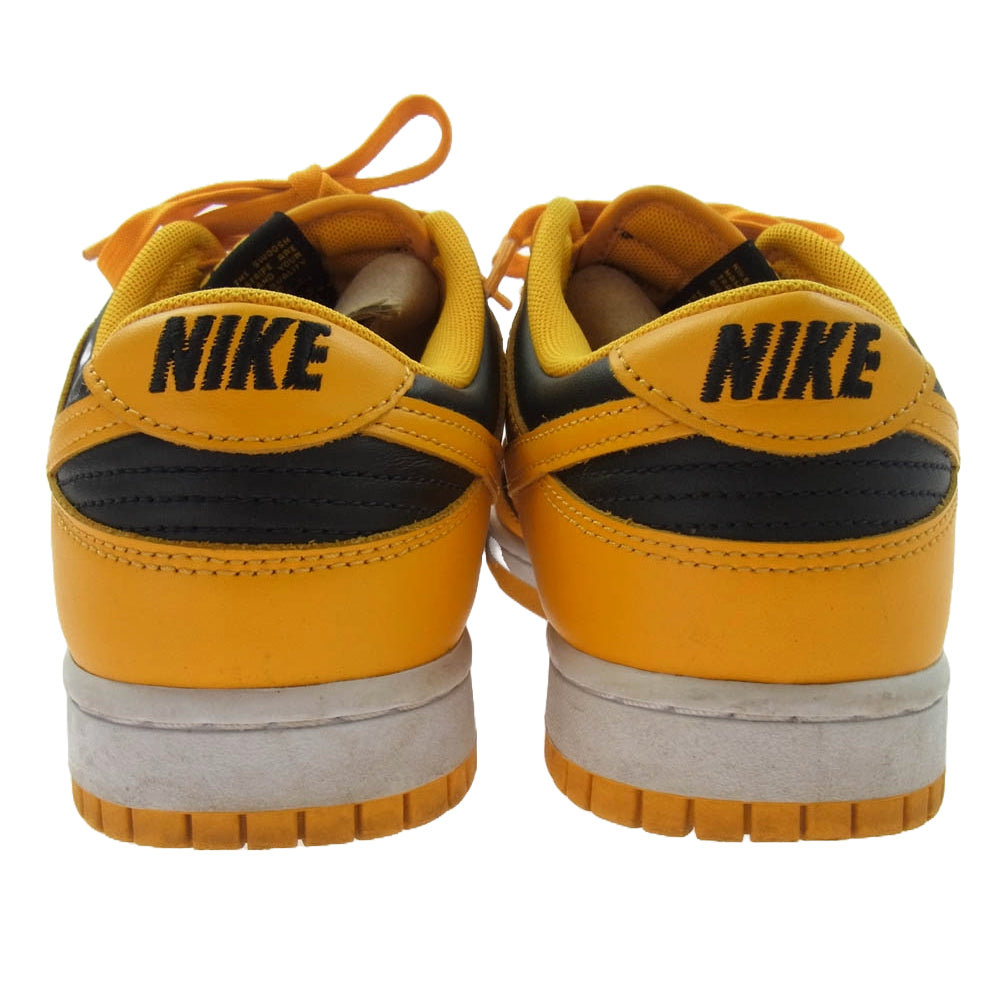 NIKE ナイキ DD1391-004 Dunk Low Championship Goldenrod ダンク ロー イエロー系 ブラック系 26.5cm【中古】