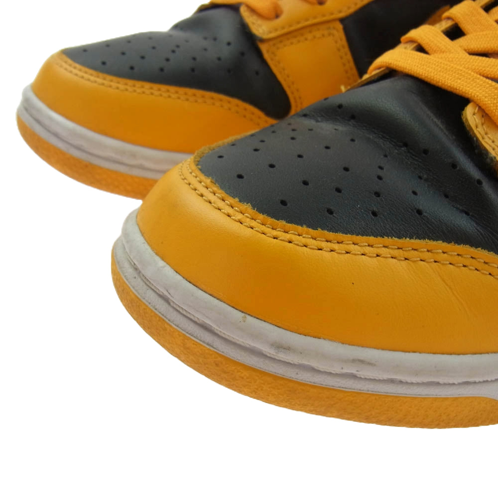 NIKE ナイキ DD1391-004 Dunk Low Championship Goldenrod ダンク ロー イエロー系 ブラック系 26.5cm【中古】