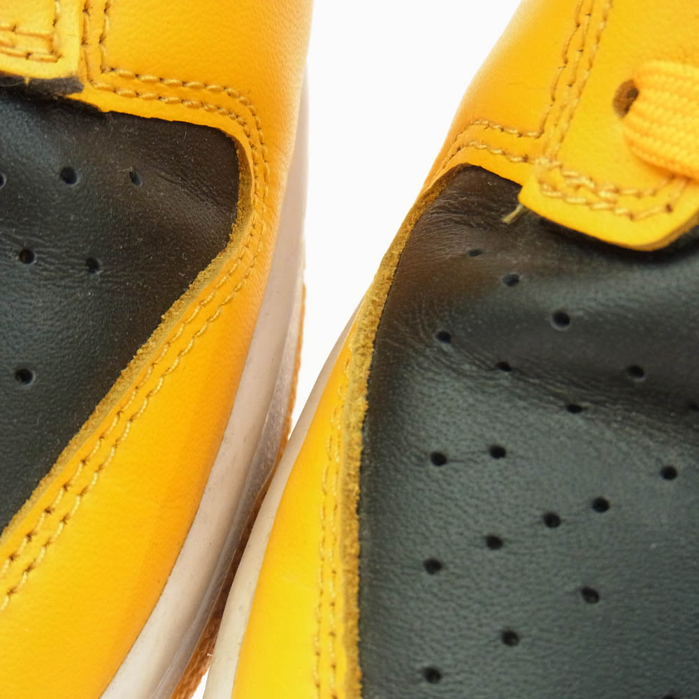 NIKE ナイキ DD1391-004 Dunk Low Championship Goldenrod ダンク ロー イエロー系 ブラック系 26.5cm【中古】