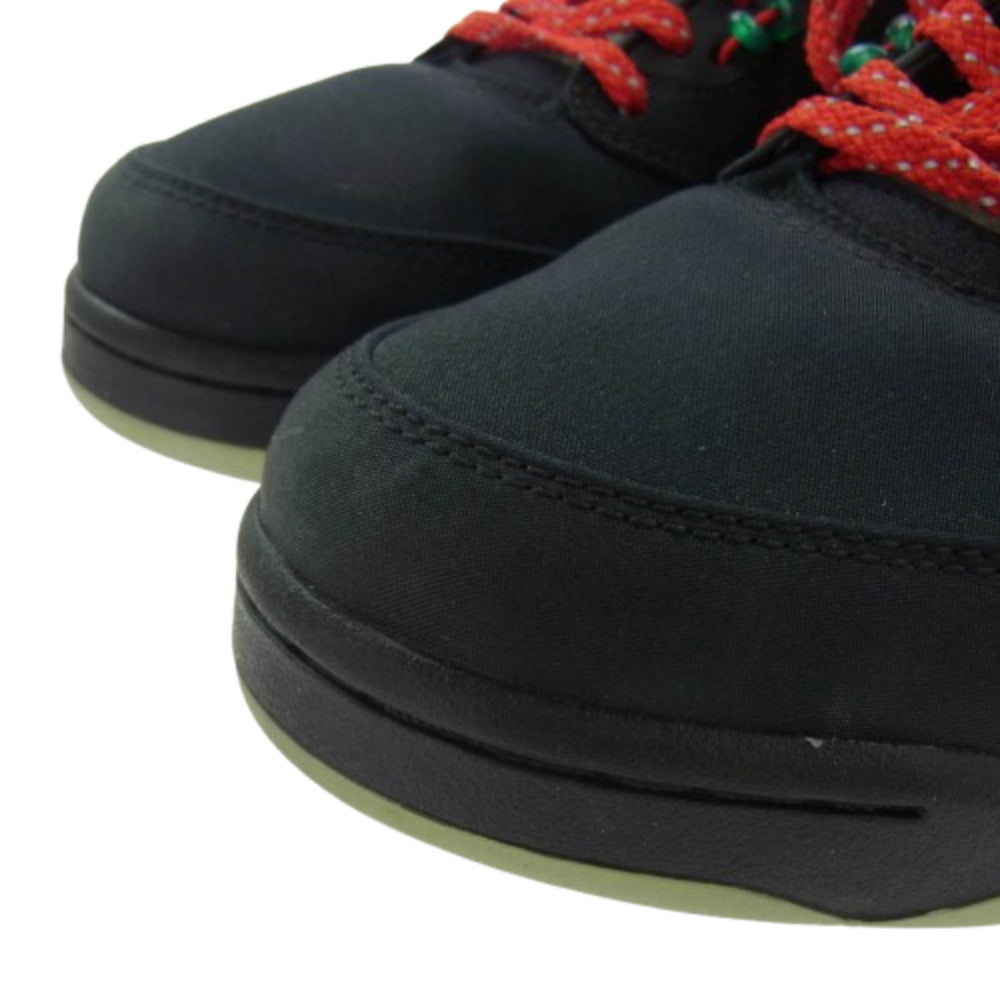 NIKE ナイキ DM4640-036 × CLOT クロット Air Jordan 5 Low Jade 5 Low エアジョーダン5 ロー スニーカー ブラック系 レッド系 27.5cm【中古】