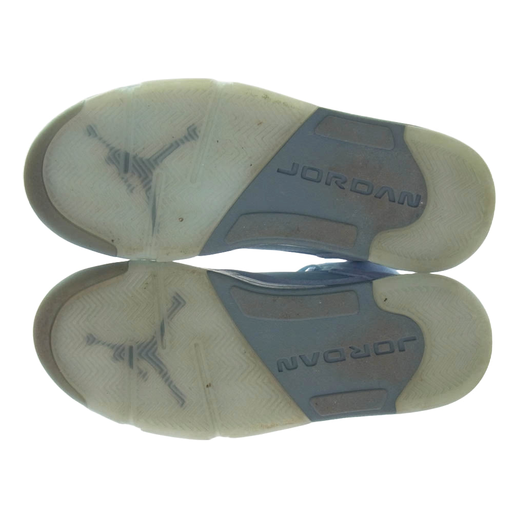 NIKE ナイキ DD9336-400 Air Jordan 5 Retro Blue Bird エアジョーダン 5 レトロ ブルーバード スニーカー ライトブルー系 27.5cm【中古】