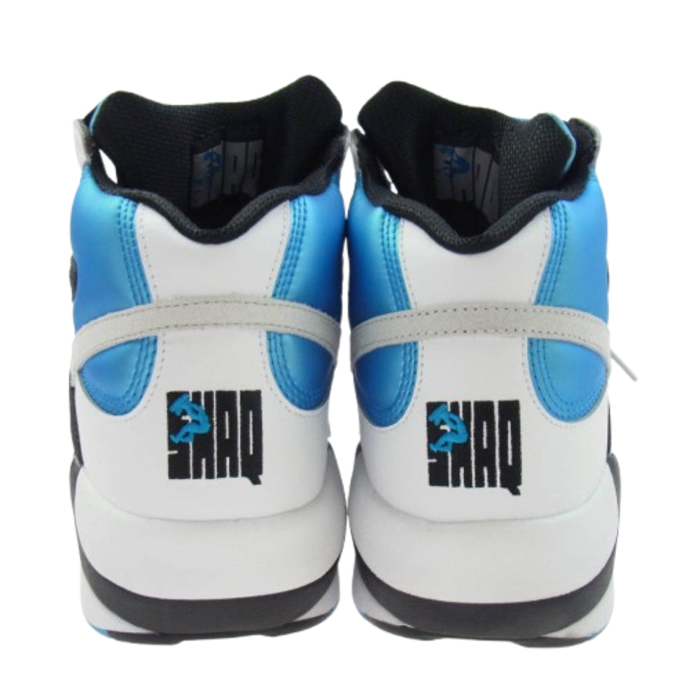 Reebok リーボック GX3881 Shaq Attaq Footwear White/Core Black/Azule シャック アタック ハイカットスニーカー ホワイト系 ライトブルー系 27.5cm【中古】