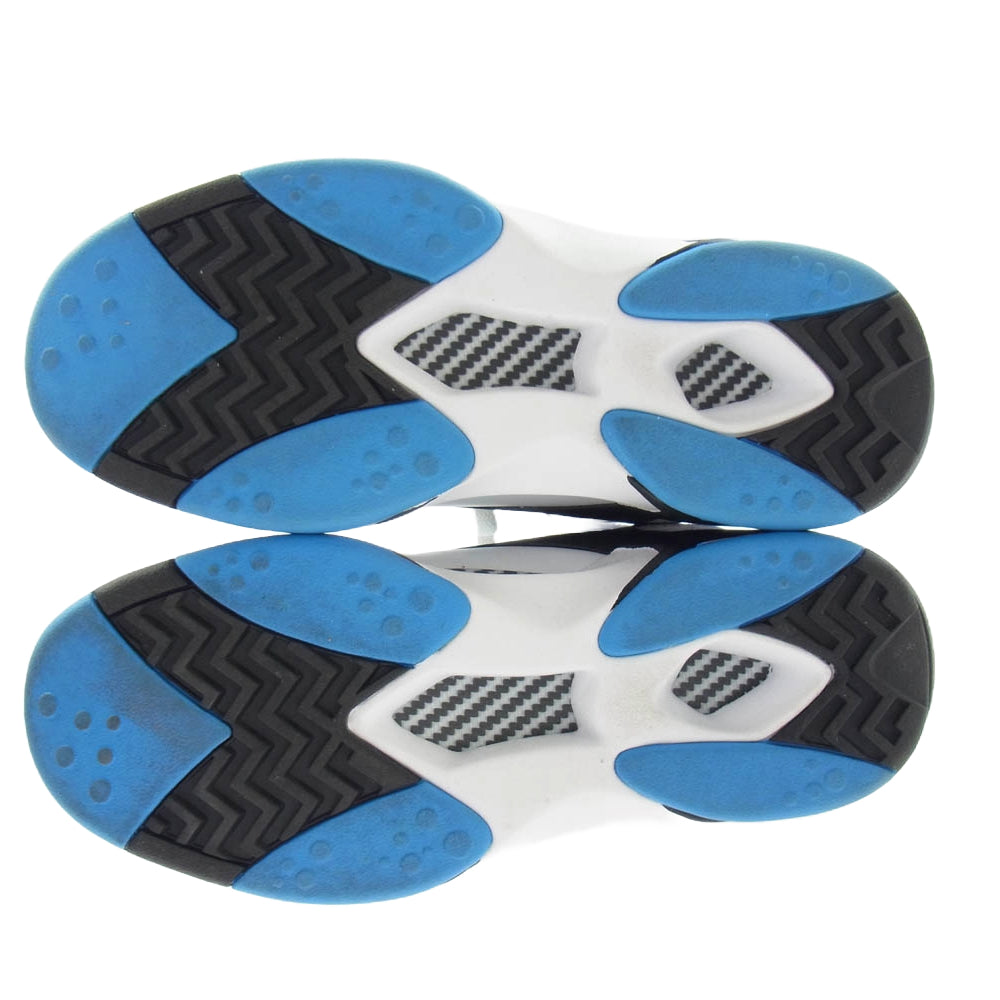 Reebok リーボック GX3881 Shaq Attaq Footwear White/Core Black/Azule シャック アタック ハイカットスニーカー ホワイト系 ライトブルー系 27.5cm【中古】