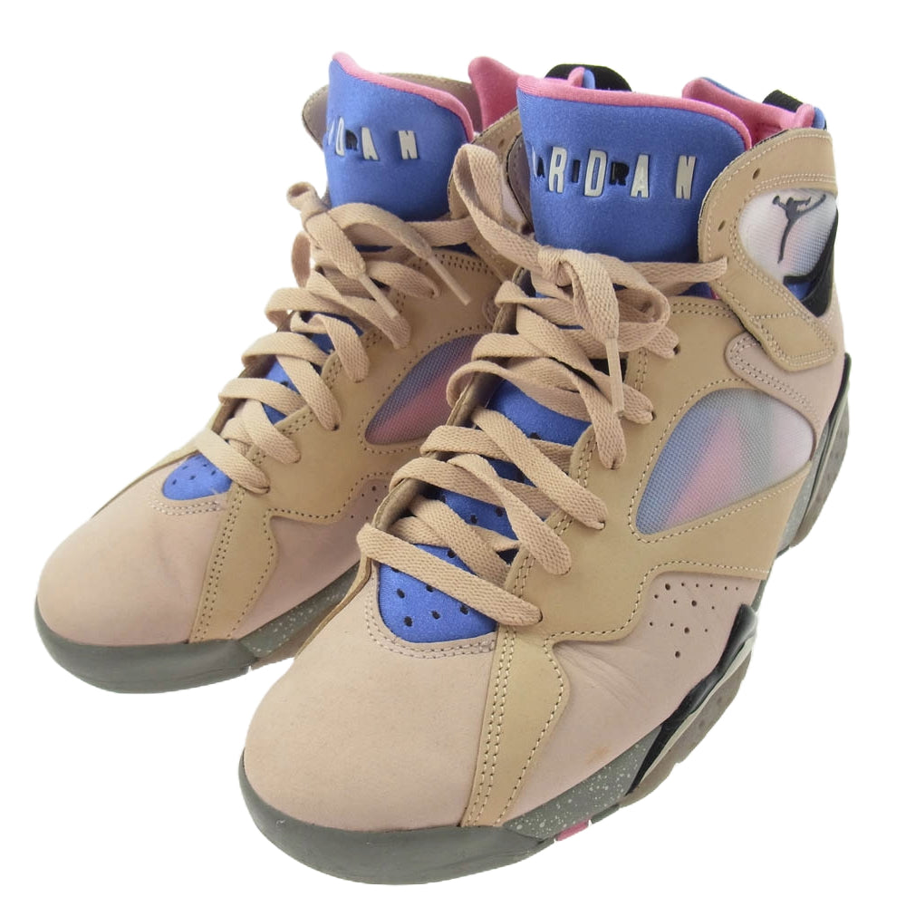 NIKE ナイキ DJ2636-204 Air Jordan 7 SE Sapphire エアジョーダン7 SE スニーカー ベージュ系 ピンク系 26cm【中古】