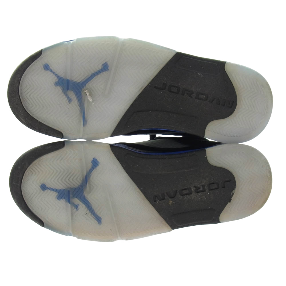 NIKE ナイキ CT4838-004 Air Jordan 5 Retro Racer Blue エアジョーダン 5 レトロ スニーカー ブラック系 ブルー系 28cm【中古】