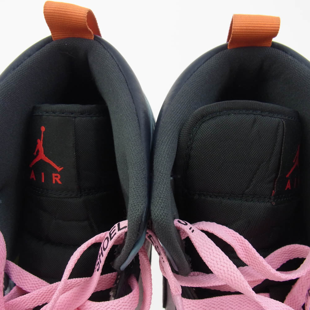 NIKE ナイキ CU2802-100 × FACETASM ファセッタズム Air Jordan 1 Mid エアージョーダン1 ミッドカットスニーカー ライトブルー系 ホワイト系 28cm【中古】