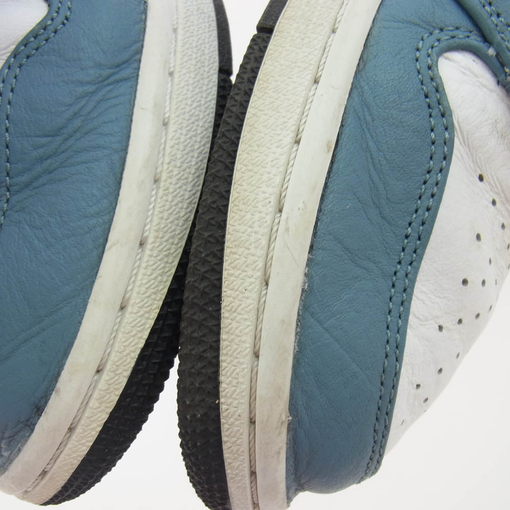 NIKE ナイキ CU2802-100 × FACETASM ファセッタズム Air Jordan 1 Mid エアージョーダン1 ミッドカットスニーカー ライトブルー系 ホワイト系 28cm【中古】