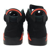 NIKE ナイキ 384664-060 AIR JORDAN 6 RETRO OG BLACK INFRARED エアジョーダン6 OG スニーカー ブラック系 レッド系 28cm【中古】