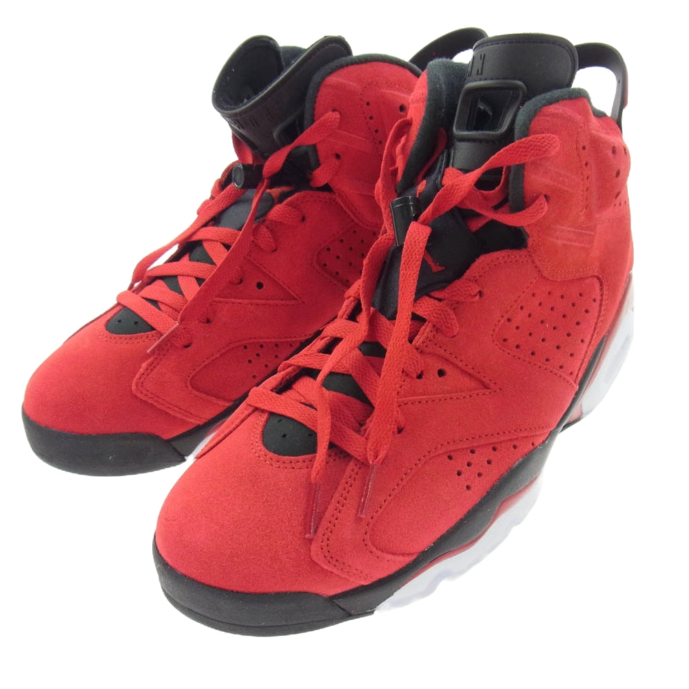 NIKE ナイキ CT8529-600 Air Jordan 6 Retro Toro Bravo エアジョーダン6 レトロ スニーカー レッド系 ブラック系 28cm【中古】