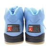 NIKE ナイキ DV1310-401 AIR JORDAN 5 RETRO SE UNC エアジョーダン5 ユニバーシティブルー スニーカー ライトブルー系 27.5cm【中古】