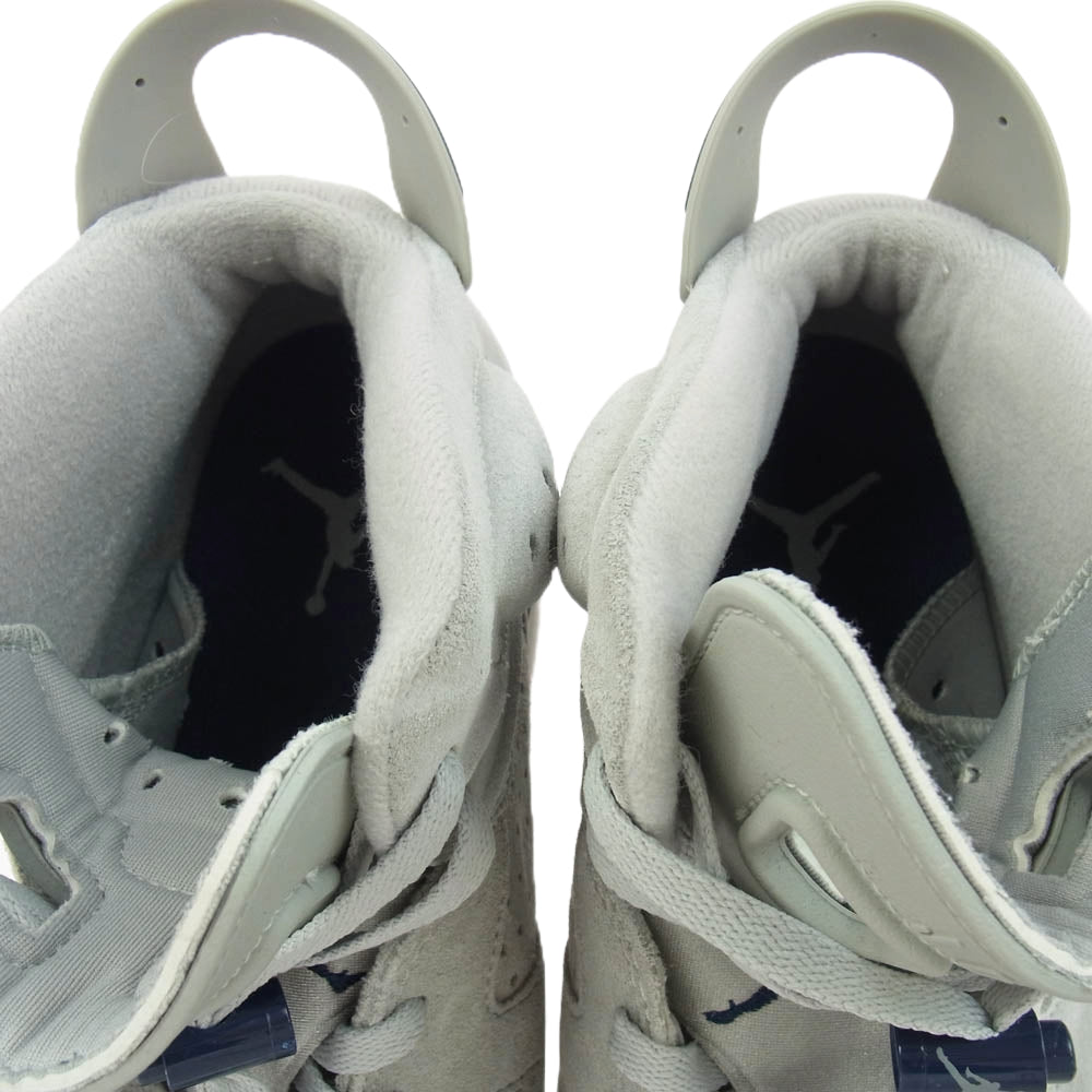 NIKE ナイキ CT8529-012 Air Jordan 6 Magnet and College Navy エアジョーダン6 スニーカー グレー系 28cm【中古】