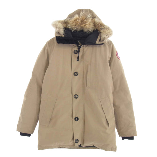CANADA GOOSE カナダグース 68F8490 グリフィンインターナショナルタグ JASPER PARKA ジャスパー ダウンジャケット ベージュ系 L【中古】