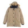 CANADA GOOSE カナダグース 68F8490 グリフィンインターナショナルタグ JASPER PARKA ジャスパー ダウンジャケット ベージュ系 L【中古】