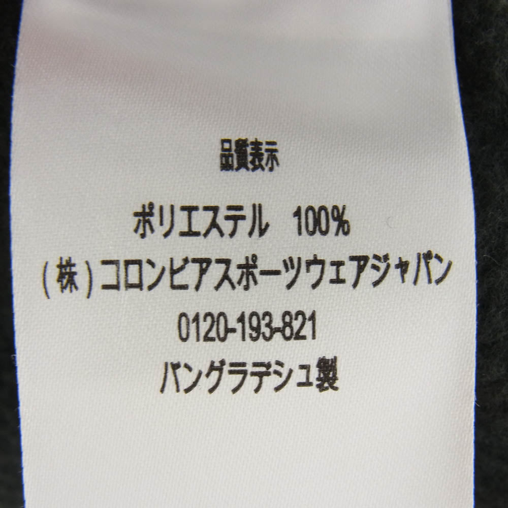 Columbia コロンビア WE6017 STEENS MOUNTAIN PRINTED JACKET スティーンズ カモフラ マウンテン フリース ジャケット ブラック系 ブラウン系 L【中古】