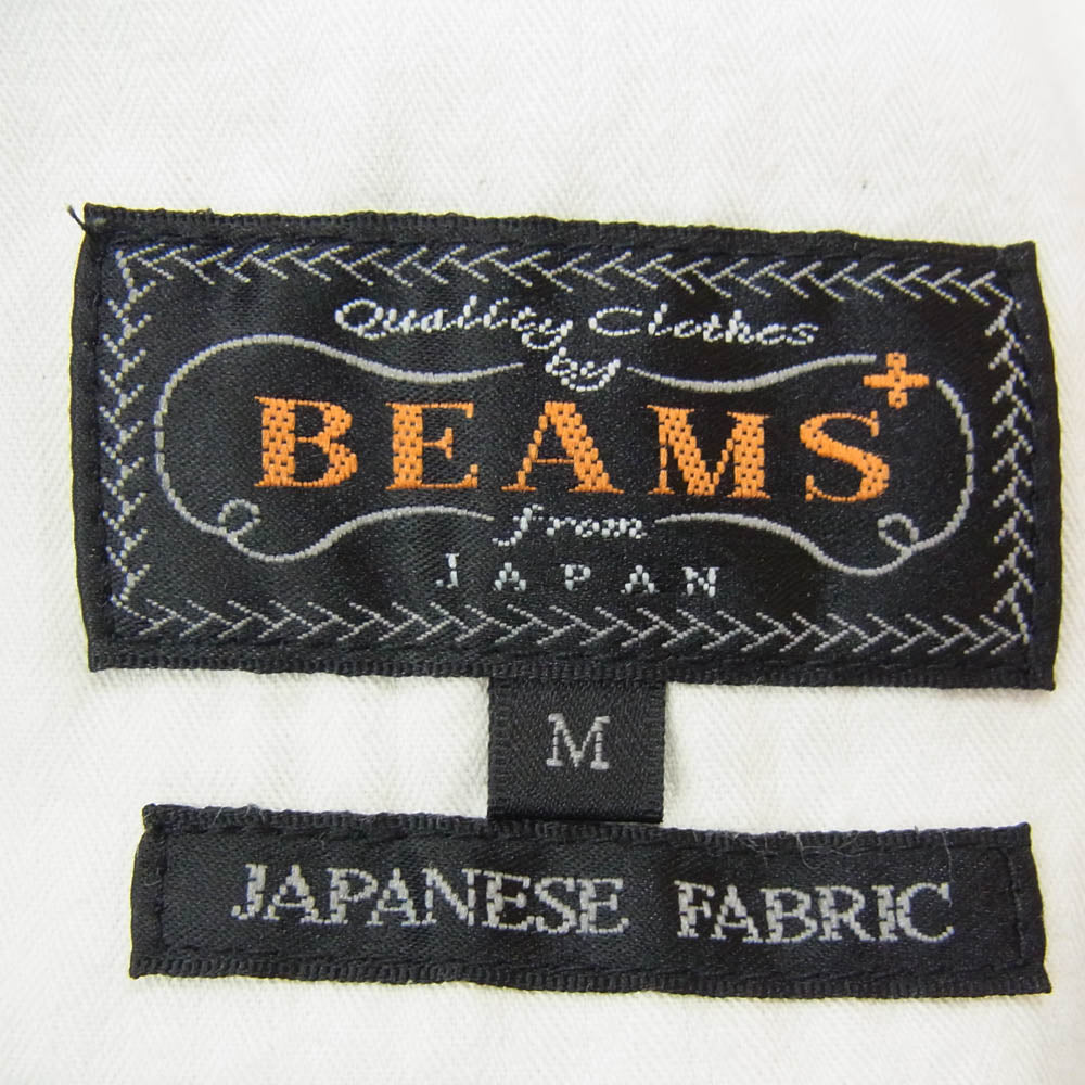 BEAMS ビームス BEAMS PLUS 2プリーツ デニム トラウザー パンツ インディゴブルー系 M【中古】