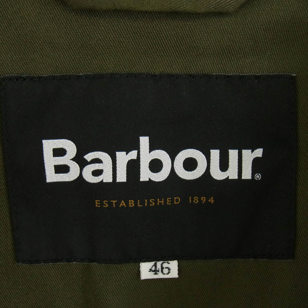 Barbour バブアー LOOSE BEDALE ルーズ ビデイル コットン ブルゾン ジャケット カーキ系 46【中古】