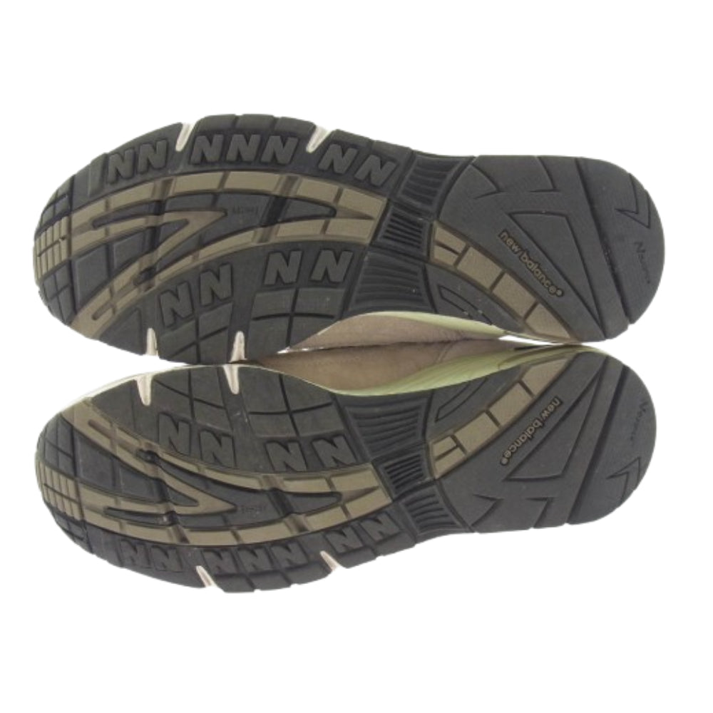 NEW BALANCE ニューバランス M991GL イングランド製 スエード ローカットスニーカー グレー系 8【中古】