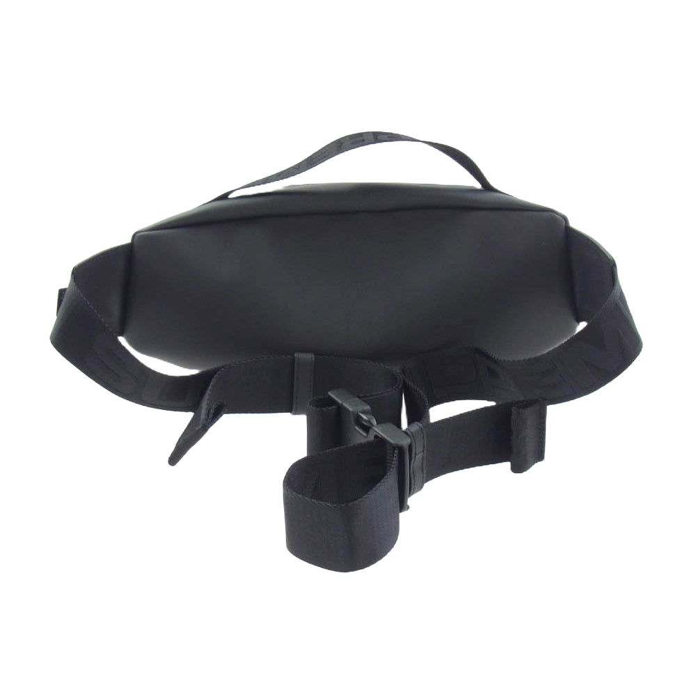 Supreme シュプリーム 23AW Leather Waist Bag レザー ウエスト バッグ ブラック系【中古】