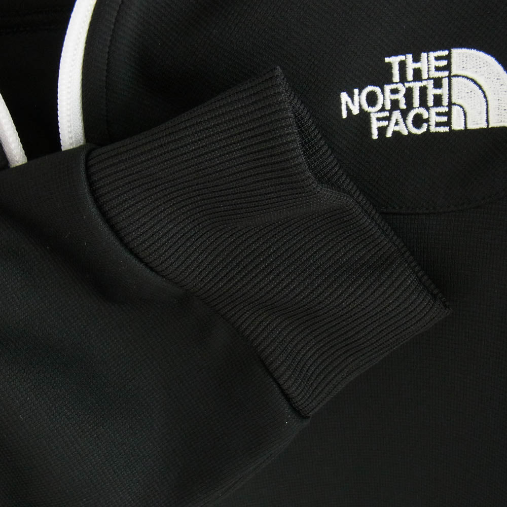 THE NORTH FACE ノースフェイス NT61845 Mach 5 JKT JACKET Jersey マッハ5 ジャージー トラックジャケット フルジップ パーカー ブラック系 S【美品】【中古】