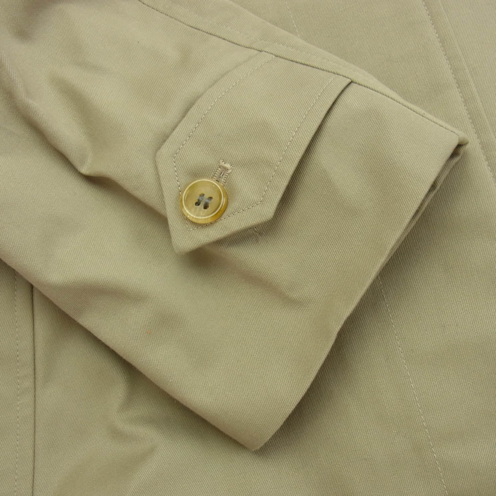 BURBERRY バーバリー イングランド製 裏地ノバチェック ステンカラー コート ベージュ系【中古】