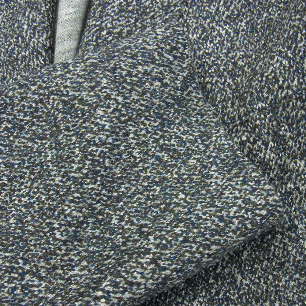 Emporio Armani エンポリオ・アルマーニ COLLEZIONI コレッツィオーニ Tailored Jacket テーラード ジャケット グレー グレー系 マルチカラー系 ITA 50【中古】