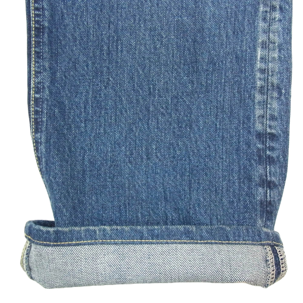 BLUE BLUE ブルーブルー ダメージ加工 デニムパンツ ジーンズ インディゴブルー系 31【中古】