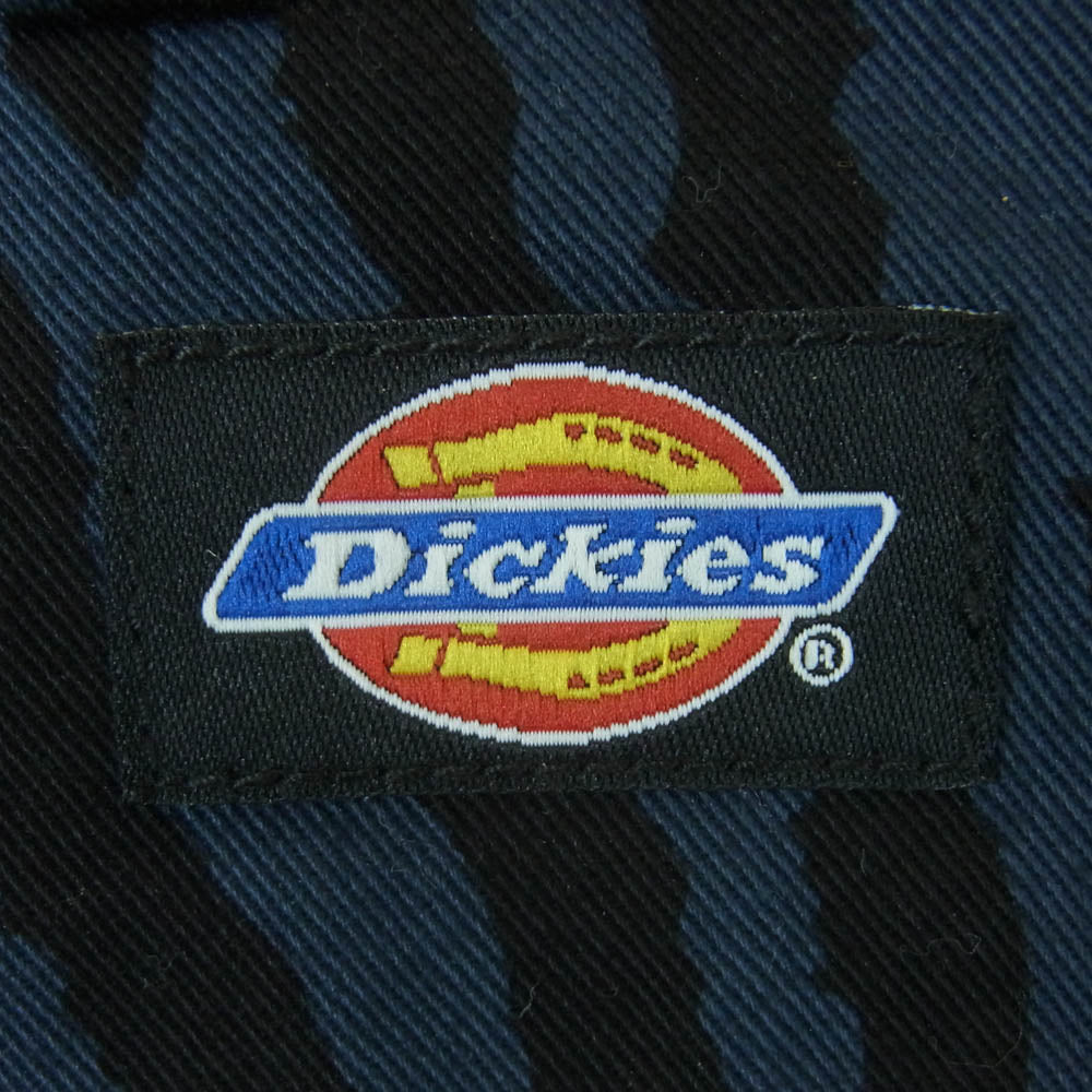 WACKO MARIA ワコマリア DICKIES LEOPARD SHORT TROUSERS レオパード ショーツ ショート パンツ ブルー系 ブラック系 L【中古】