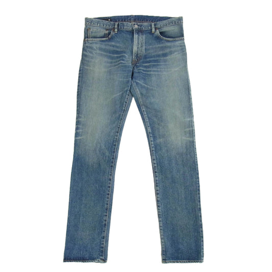 MINEDENIM マインデニム FPKH102NSTUD-85-342-5 102 N.Slim Tapered USD スリム テーパード デニム パンツ インディゴブルー系 11【中古】