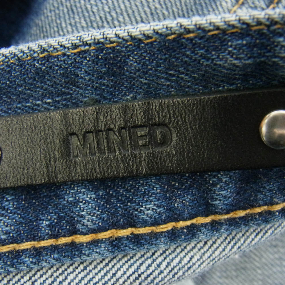 MINEDENIM マインデニム FPKH102NSTUD-85-342-5 102 N.Slim Tapered USD スリム テーパード デニム パンツ インディゴブルー系 11【中古】