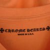 CHROME HEARTS クロムハーツ（原本無） VINE DGR T-SHIRT バックダガー プリント ポケット Tシャツ オレンジ系 XL【中古】