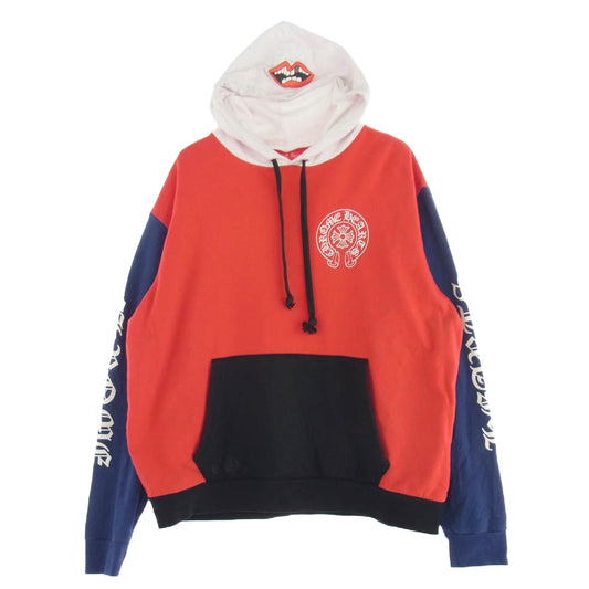 CHROME HEARTS クロムハーツ（原本無） MATTY BOY PPO HD CHOMPER PLVR マッティボーイ トリコロール チョンパー プルオーバー パーカー マルチカラー系 XL【中古】