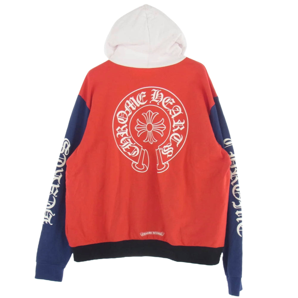 CHROME HEARTS クロムハーツ（原本無） MATTY BOY PPO HD CHOMPER PLVR マッティボーイ トリコロール チョンパー プルオーバー パーカー マルチカラー系 XL【中古】