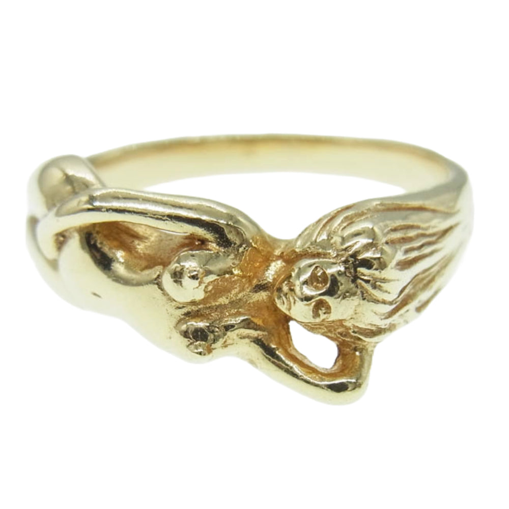 WACKO MARIA ワコマリア WMGP-RG04 18K NUDE RING ゴールド リング ゴールド系 20.5号【中古】
