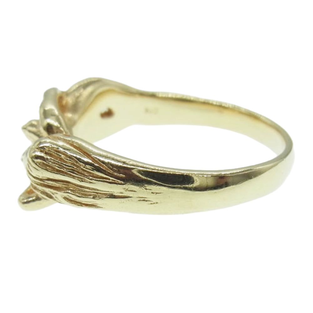 WACKO MARIA ワコマリア WMGP-RG04 18K NUDE RING ゴールド リング ゴールド系 20.5号【中古】