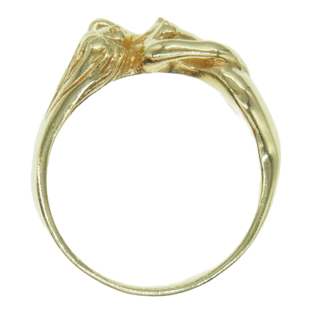 WACKO MARIA ワコマリア WMGP-RG04 18K NUDE RING ゴールド リング ゴールド系 20.5号【中古】