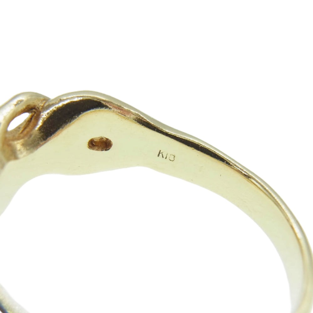 WACKO MARIA ワコマリア WMGP-RG04 18K NUDE RING ゴールド リング ゴールド系 20.5号【中古】
